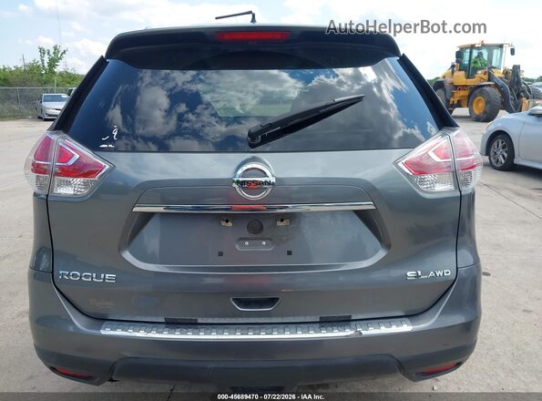 5N1AT2MV2GC910198 2016 NISSAN ROGUE Gray Widok wnętrza z tyłu