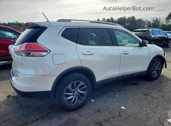 5N1AT2MV2GC919581 2016 NISSAN ROGUE White უკანა მარჯვენა