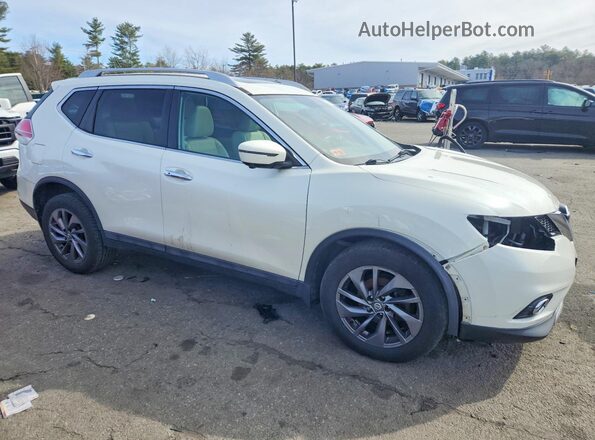 5N1AT2MV2GC919581 2016 NISSAN ROGUE White წინა მარჯვენა