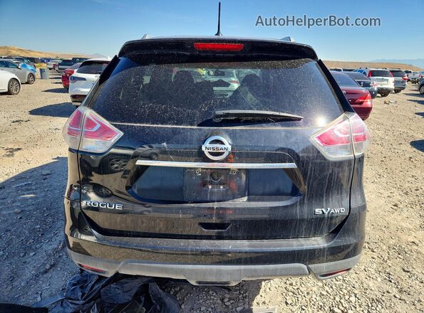 5N1AT2MV2GC920634 2016 NISSAN ROGUE Black უკანა ხედი