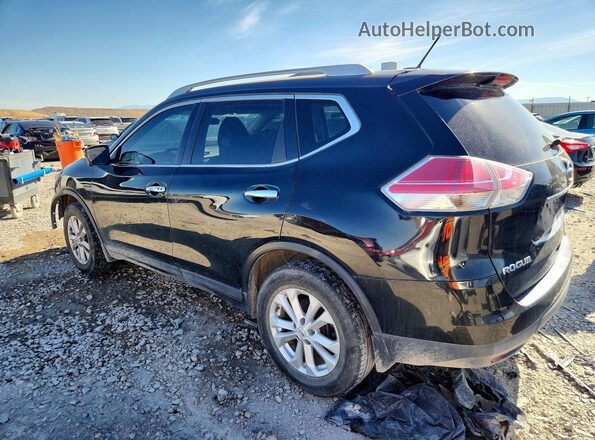 5N1AT2MV2GC920634 2016 NISSAN ROGUE Black უკანა მარცხენა
