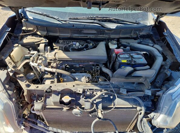 5N1AT2MV2GC920634 2016 NISSAN ROGUE Black უკანა სალონის ხედი