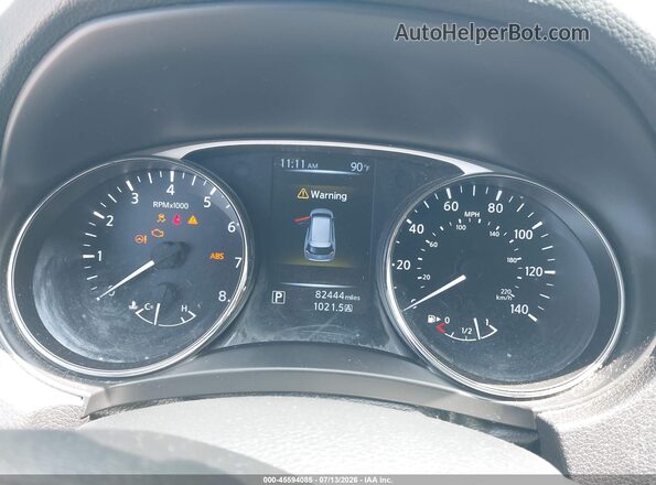 5N1AT2MV2GC921377 2016 NISSAN ROGUE Черный Вид задних сидений