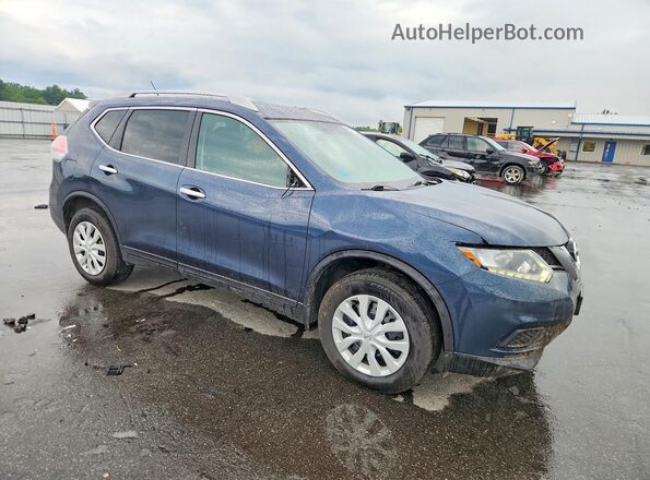 5N1AT2MV2GC922027 2016 NISSAN ROGUE Blue წინა მარჯვენა