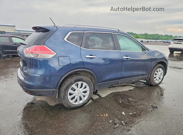 5N1AT2MV2GC922027 2016 NISSAN ROGUE Blue უკანა მარჯვენა