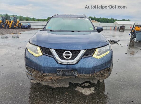 5N1AT2MV2GC922027 2016 NISSAN ROGUE Blue წინა ხედი