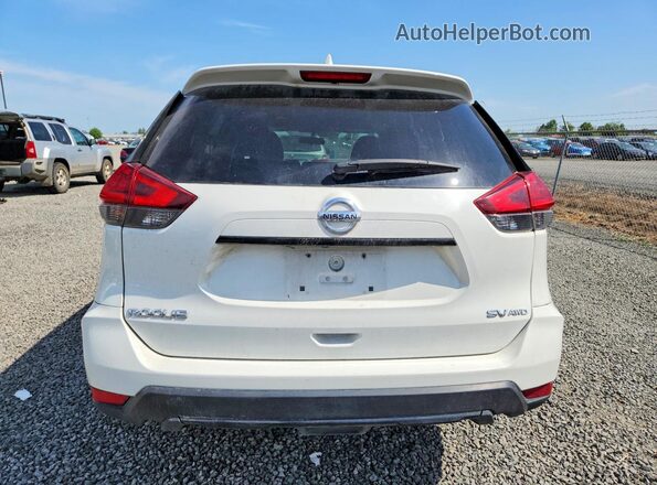 5N1AT2MV2HC758442 2017 NISSAN ROGUE White Widok z tyłu