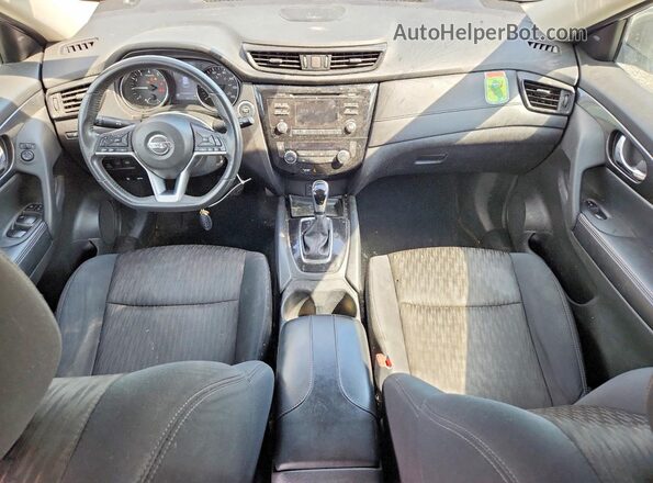 5N1AT2MV2HC758442 2017 NISSAN ROGUE White Widok deski rozdzielczej