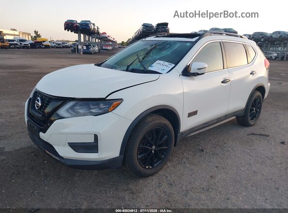 5N1AT2MV2HC766413 2017 NISSAN ROGUE White Vista tres cuartos delantera izquierda