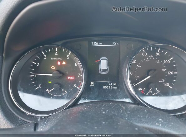 5N1AT2MV2HC766413 2017 NISSAN ROGUE White Vista de los asientos traseros
