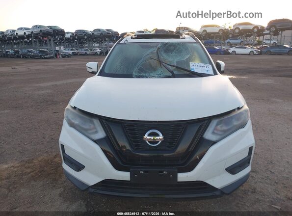 5N1AT2MV2HC766413 2017 NISSAN ROGUE White Vista del cuadro de instrumentos