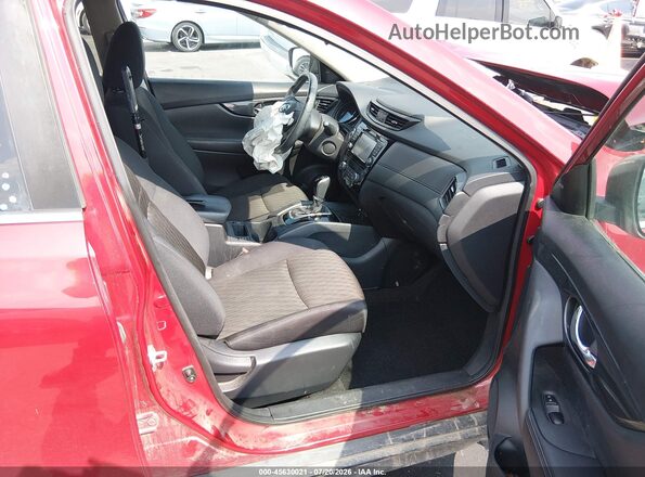 5N1AT2MV2HC775855 2017 NISSAN ROGUE Red Սալոնի դիմացի տեսք