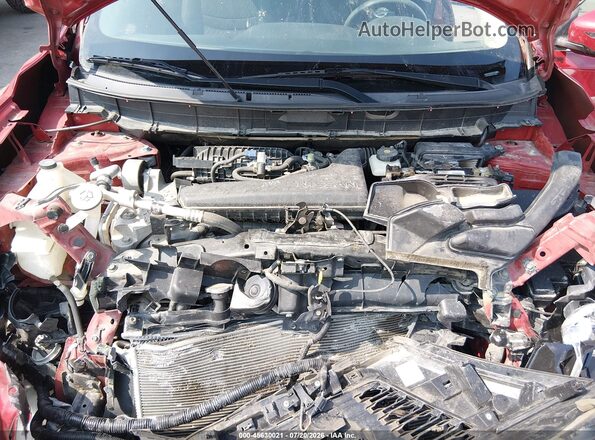 5N1AT2MV2HC775855 2017 NISSAN ROGUE Red Հետևի տեսք