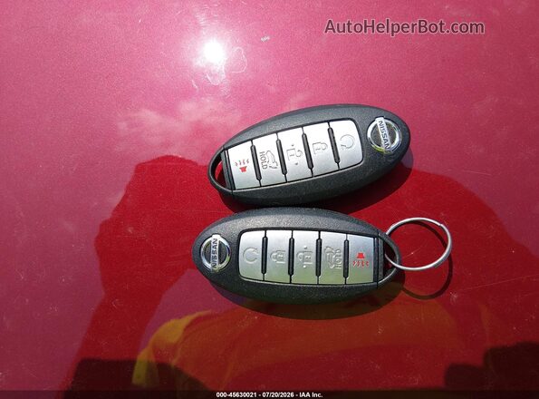 5N1AT2MV2HC775855 2017 NISSAN ROGUE Red Առջևի վահանակի տեսք
