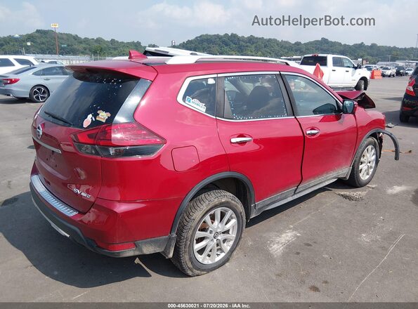 5N1AT2MV2HC775855 2017 NISSAN ROGUE Red Հետևի աջ