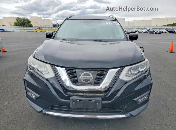 5N1AT2MV2HC810751 2017 NISSAN ROGUE Black Դիմացի տեսք
