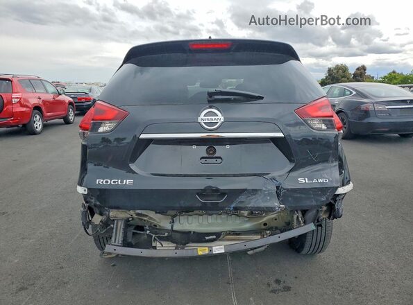 5N1AT2MV2HC810751 2017 NISSAN ROGUE Black Հետևի տեսք