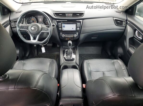 5N1AT2MV2HC810751 2017 NISSAN ROGUE Black Առջևի վահանակի տեսք