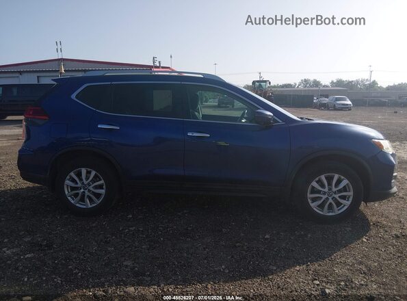 5N1AT2MV2HC833124 2017 NISSAN ROGUE Blue Vista interior trasera
