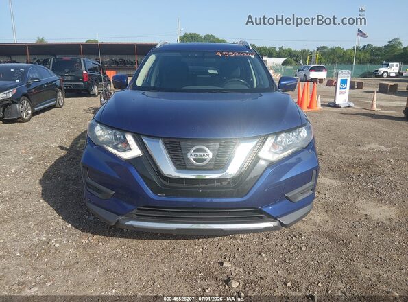 5N1AT2MV2HC833124 2017 NISSAN ROGUE Blue Vista del cuadro de instrumentos