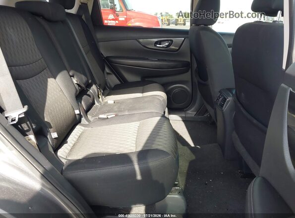 5N1AT2MV2HC855964 2017 NISSAN ROGUE Gray VIN კოდის სტიკერის ხედი