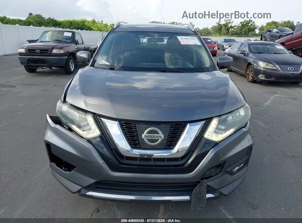 5N1AT2MV2HC855964 2017 NISSAN ROGUE Gray უკანა სალონის ხედი