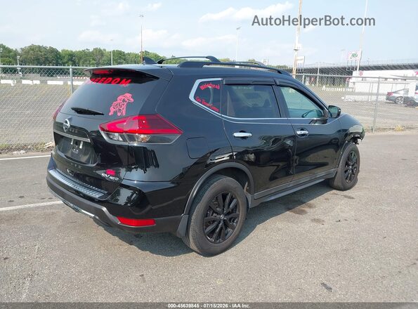 5N1AT2MV2HC888981 2017 NISSAN ROGUE Black Tył prawy