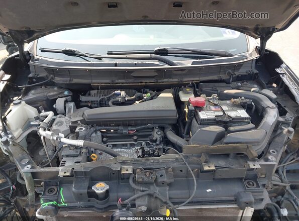 5N1AT2MV2HC888981 2017 NISSAN ROGUE Black Widok z tyłu