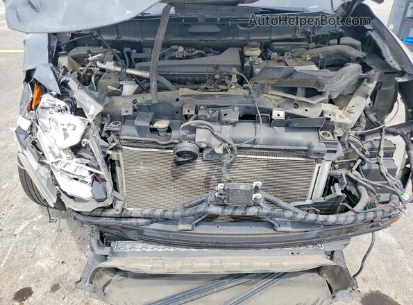 5N1AT2MV2JC733014 2018 NISSAN ROGUE Gray Widok wnętrza z tyłu