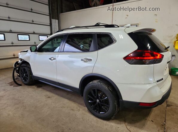 5N1AT2MV2JC753912 2018 NISSAN ROGUE Белый Задняя левая четверть