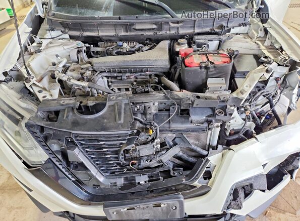 5N1AT2MV2JC753912 2018 NISSAN ROGUE Белый Вид подкапотного пространства