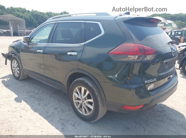 5N1AT2MV2JC758236 2018 NISSAN ROGUE Green Հետևի ձախ