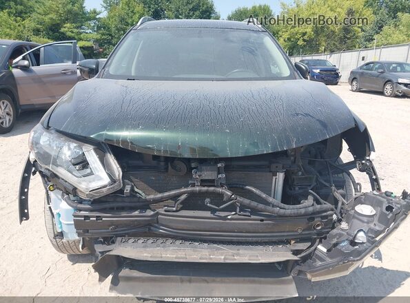 5N1AT2MV2JC758236 2018 NISSAN ROGUE Green Սալոնի հետևի տեսք