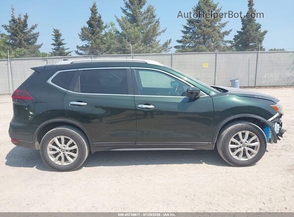 5N1AT2MV2JC758236 2018 NISSAN ROGUE Green Սալոնի 360 աստիճան տեսք