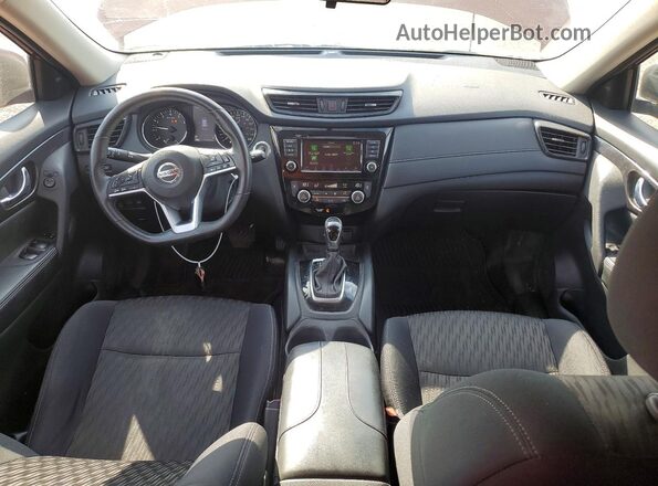 5N1AT2MV2JC821805 2018 NISSAN ROGUE Красный Вид панели приборов
