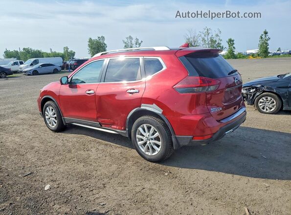 5N1AT2MV2JC821805 2018 NISSAN ROGUE Красный Задняя левая четверть