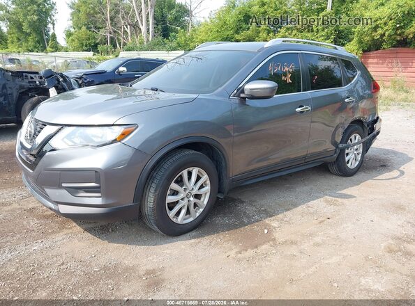 5N1AT2MV2KC731362 2019 NISSAN ROGUE Gray Przód lewy