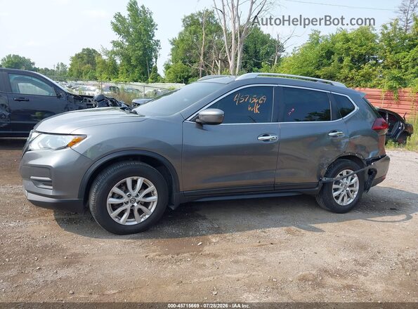 5N1AT2MV2KC731362 2019 NISSAN ROGUE Gray Widok wnętrza 360 stopni