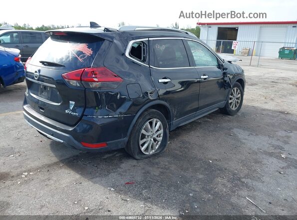 5N1AT2MV2KC759422 2019 NISSAN ROGUE Black უკანა მარჯვენა