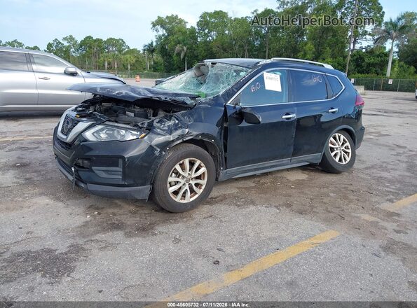 5N1AT2MV2KC759422 2019 NISSAN ROGUE Black წინა მარცხენა ხედი სამი მეოთხედიდან