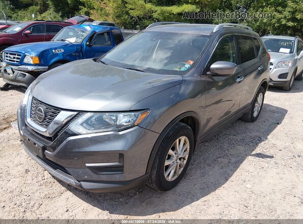 5N1AT2MV2KC770470 2019 NISSAN ROGUE Gray Przód lewy