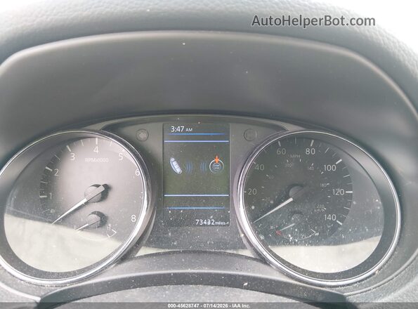 5N1AT2MV2KC810224 2019 NISSAN ROGUE Gray Հետևի նստատեղերի տեսք
