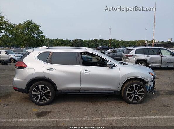5N1AT2MV2KC810224 2019 NISSAN ROGUE Gray Սարքավորումների վահանակի տեսք