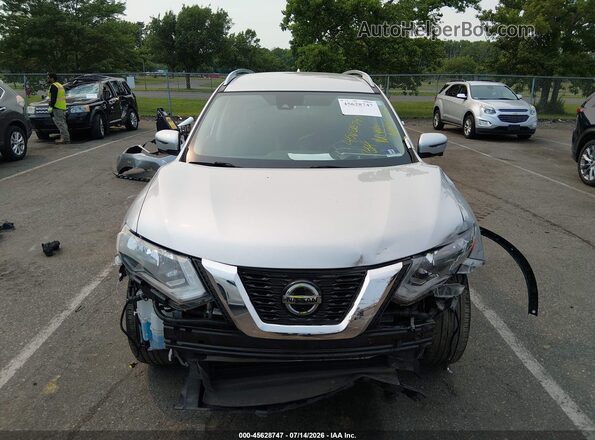 5N1AT2MV2KC810224 2019 NISSAN ROGUE Gray Առջևի վահանակի տեսք