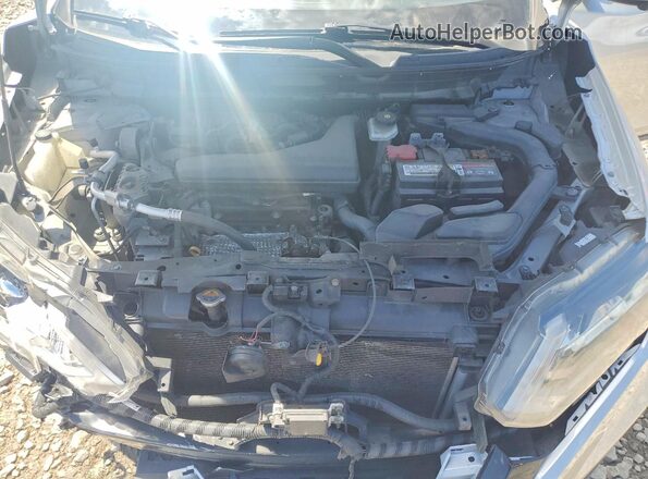 5N1AT2MV2KC832515 2019 NISSAN ROGUE Silver ძრავის განყოფილების ხედი