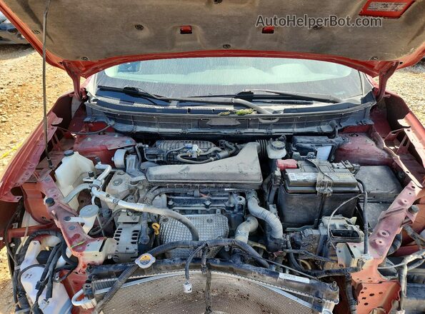 5N1AT2MV2LC721142 2020 NISSAN ROGUE Red Շարժիչի բաժամունքի տեսք