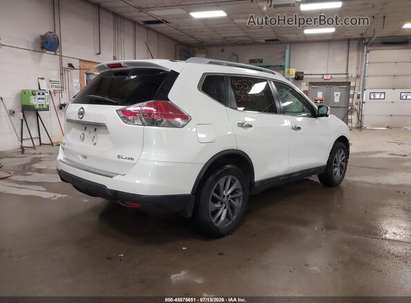 5N1AT2MV3GC742166 2016 NISSAN ROGUE White Задня права чверть