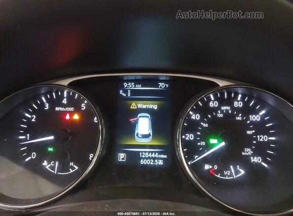 5N1AT2MV3GC742166 2016 NISSAN ROGUE White Вид задніх сидінь