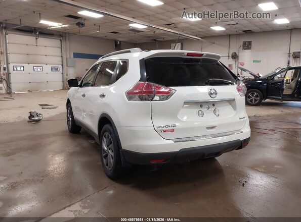 5N1AT2MV3GC742166 2016 NISSAN ROGUE White Задня ліва чверть