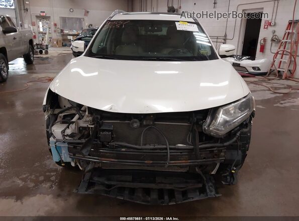 5N1AT2MV3GC742166 2016 NISSAN ROGUE White Вид спереду